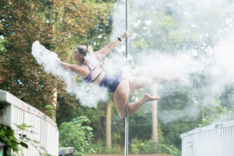 Poledance - Shooting in Kiel mit Steffi