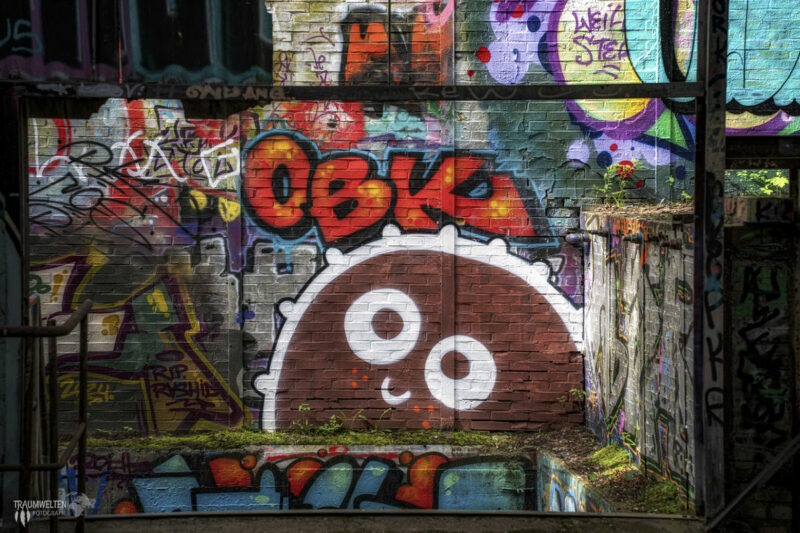 Graffiti Müllverbrennung